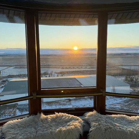 Klettar Tower Iceland Fludir Bagian luar foto