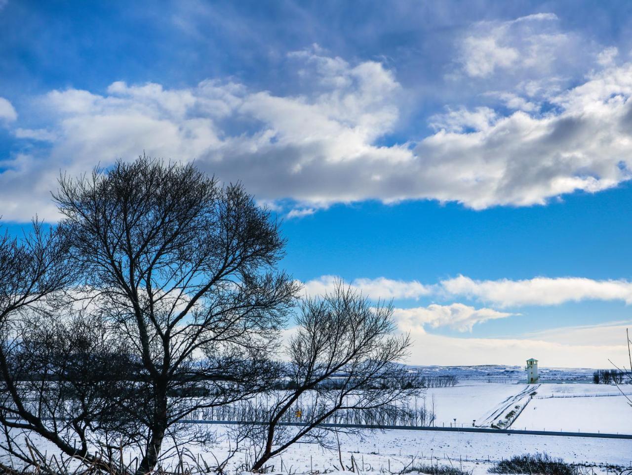 Klettar Tower Iceland Fludir Bagian luar foto