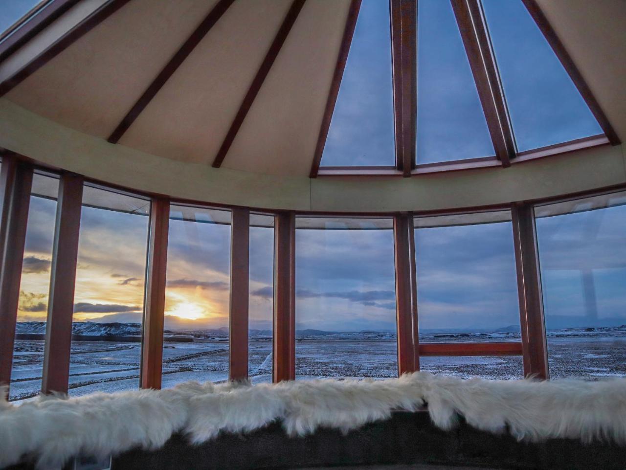 Klettar Tower Iceland Fludir Bagian luar foto